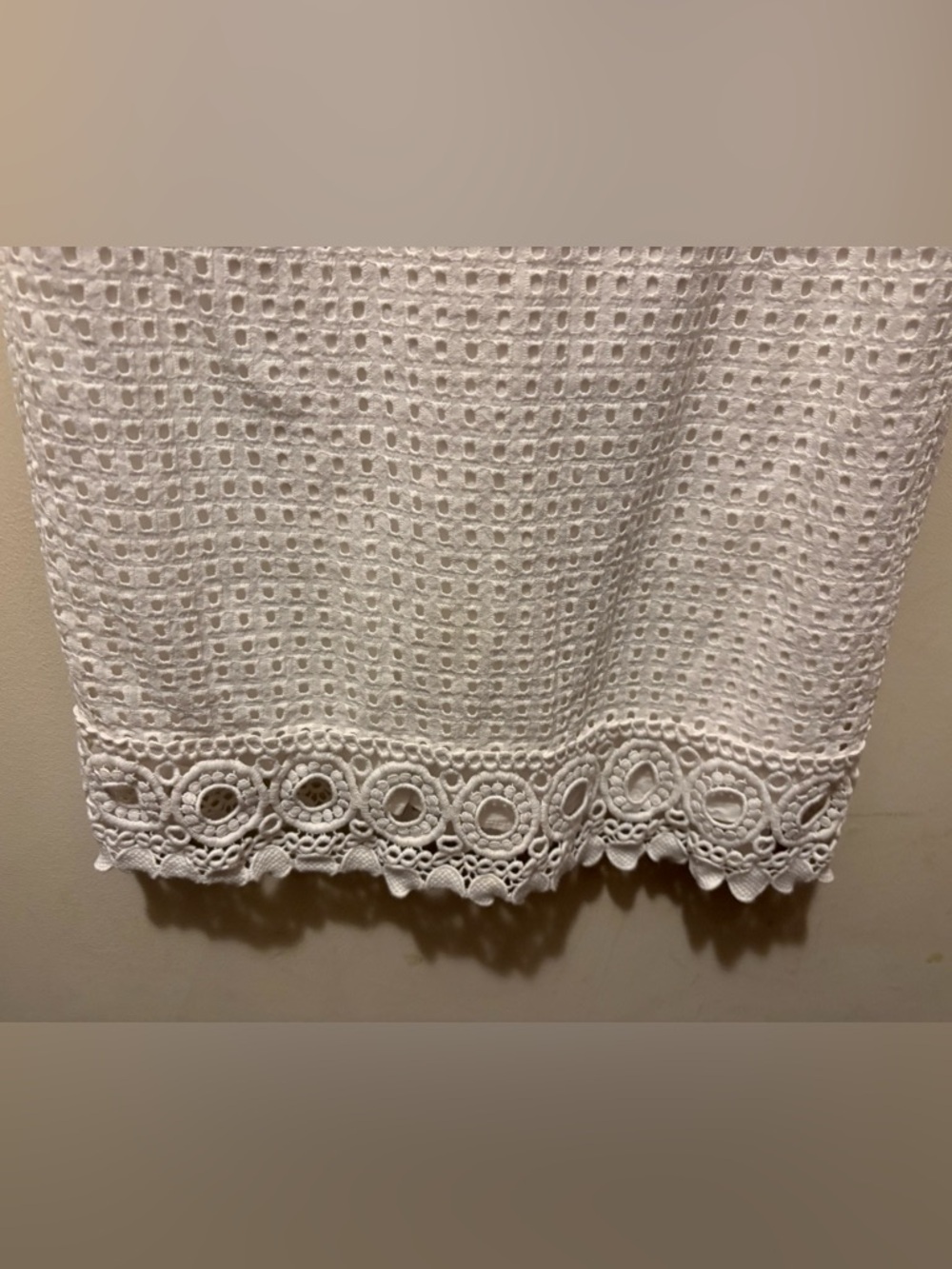 Lilly Pulitzer Jennifer eyelet shift dress white size 4 - Picture 9 of 13